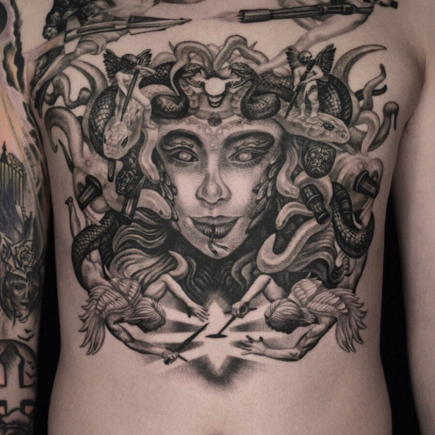 刺青師-白少
